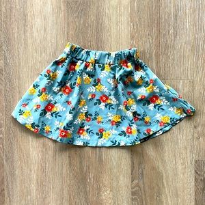 Toddler Floral Boutique Skater Skirt